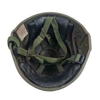 Britischer GS MK6(A) Kevlar Kampfhelm, olivgr&uuml;n