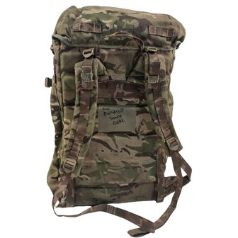 Britse Bergen rugzak en frame INF Long Convoluted IRR, MTP Multicam