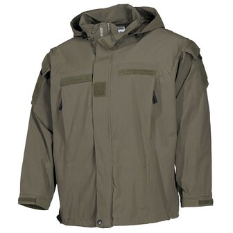 MFH US Soft Shell Jacket, OD green GEN III, Level 5