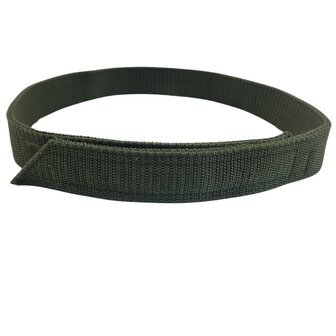 Tsjechische leger tactische binnenriem M95, velcro sluiting, legergroen