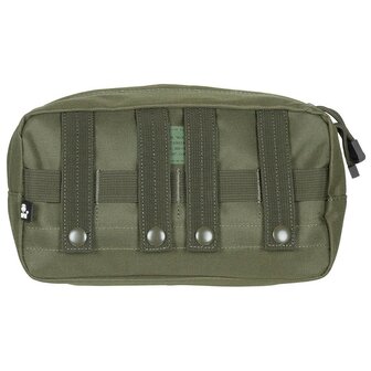 MFH Utility Pouch, &quot;MOLLE&quot;, Groot, legergroen