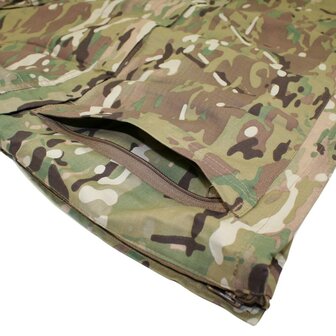 DEFCON 5 SAS commando jas, Smock, met capuchon, winddicht, Multicam