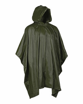Mil-tec Poncho, olijfgroen, 203 x 127 cm, 0,15 mm
