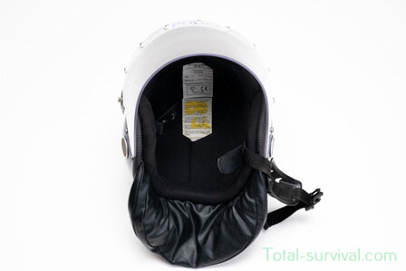 MLA riot gear Guardian MK2 politiehelm met nekbescherming en vizier, blauw