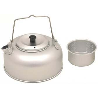 Fox outdoor waterkoker, met theezeefje, aluminium, 950 ml (1 Qt)