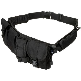 MFH utility heupgordel met 6 tassen, 110cm, zwart