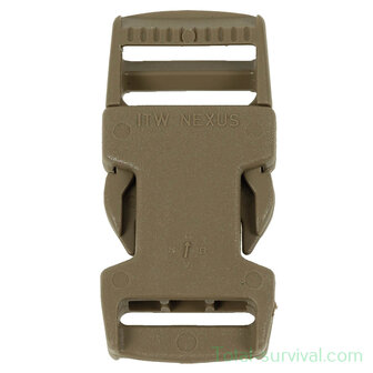 Nexus steekgesp klein, coyote tan