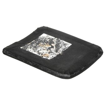 Italiaanse body armour plaat curved Level 3+, 20 x 16 cm