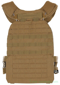 MFH Gilet porte-plaques &quot;Laser MOLLE&quot;, Coyote tan