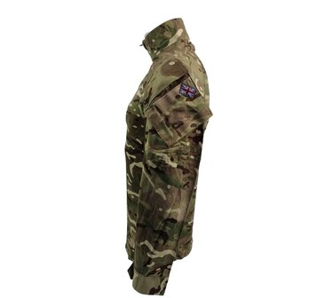 Britse leger Combat Shirt longsleeve, &quot;UBAC&quot;, EP Coolmax, MTP Multicam