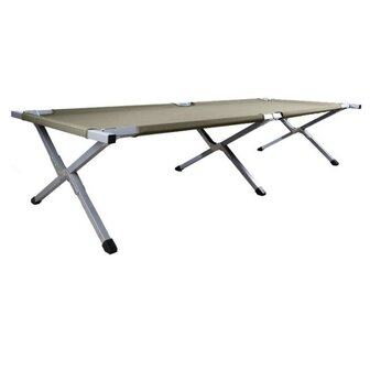 Mil-Tec 1-persoons US veldbed 190x65 cm, legergroen