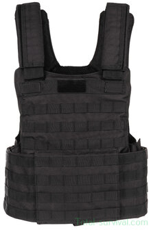 MFH Gilet porte-plaques &quot;MOLLE II&quot;, noir