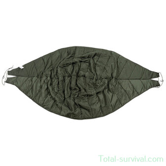 Fox outdoor Hamac liner temps froid &quot;Underquilt&quot;, vert olive