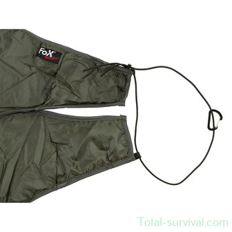 Fox outdoor Hamac liner temps froid &quot;Underquilt&quot;, vert olive