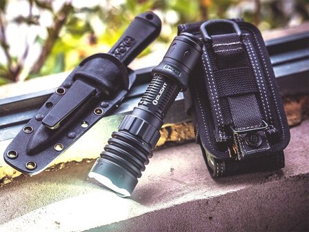 Lampe de poche tactique LED Olight Warrior X 4 IPX8, rechargeable 5000mAh