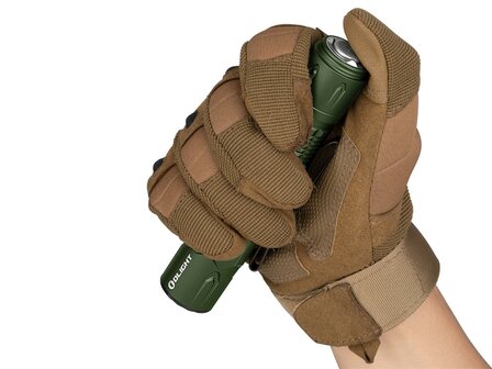 Lampe de poche tactique LED Olight Warrior 3S OD Green IPX8, rechargeable 5000mAh