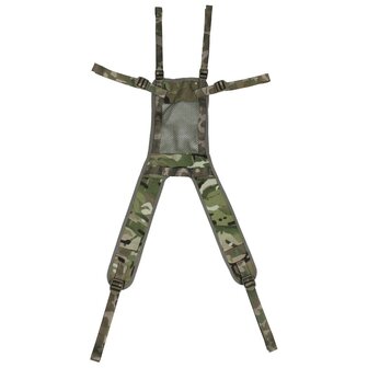 Britse PLCE webbing bretels voor load carrying set, MTP Multicam