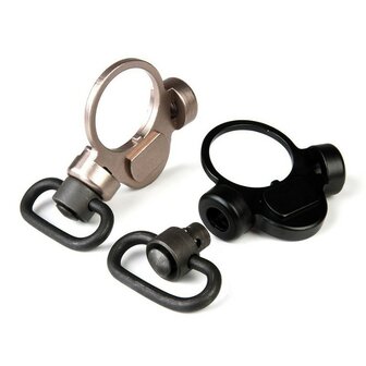 101 Inc EX248 M4/M16 sling adapter GBB, Silber/Chrom