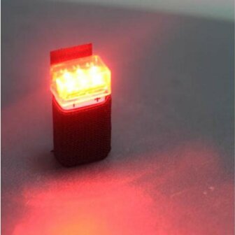 FMA KNVIR-14 IFF Rode LED TB511, zwart