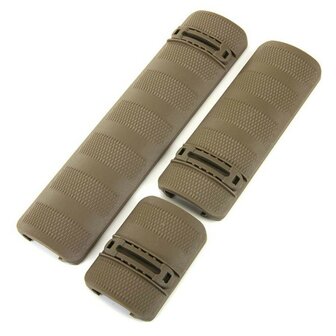101 Inc AR15 / M16 / M4 RIS battle rail cover EX 319, dark earth