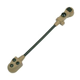 Z-Tactical Z030 tactical light microfoon voor Bowman EVO III headsets, coyote tan