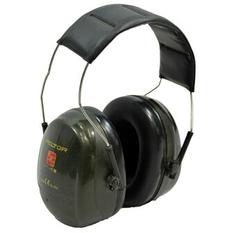 Peltor Optime II tactische gehoorbescherming / oortelefoons H520A universeel, legergroen