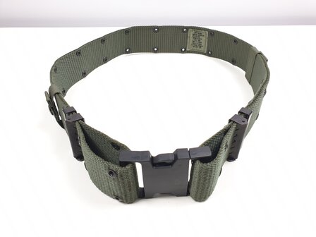 US individual equipment belt LC-2, adjustable, OD green