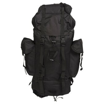 Mil-Tec Bundeswehr Kampfrucksack, 65l, schwarz, gro&szlig;