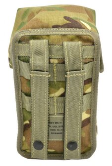 British utility pouch MOLLE Osprey MK IV for Crusader canteens, MTP camo