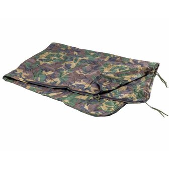 AB Poncho liner (Woobie / Quilt) GEN.2, woodland camo, 220 x 160 cm