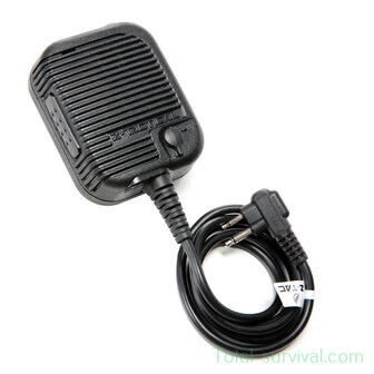 Z-Tactical Z126 P.T.T. handmicrofoon Motorola 2-pens aansluiting