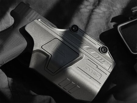 Cytac Compact Mega Fit universal holster, weapon light right