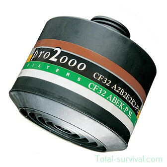 Scott Pro 2000 CFR32 combifilter A2B2E2K2-P3 R D EN14387 40MM RD40 EN148-1