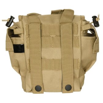 MFH veldfles koppeltas, MOLLE, coyote tan