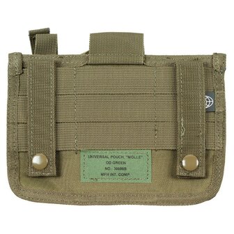 MFH Universal Pouch, &quot;MOLLE&quot;, oliv gr&uuml;n