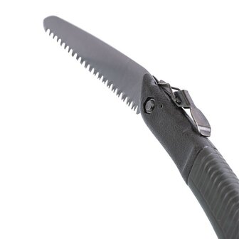 Scie &agrave; main pliable Mil-Tec vert, longueur de lame de 18 cm