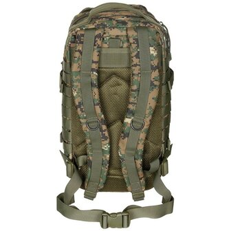 MFH US-Rucksack 30l, Assault I, Marpat digital woodland