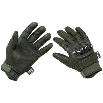 MFH Tactical Handschuhe, &quot;Mission&quot; gr&uuml;n