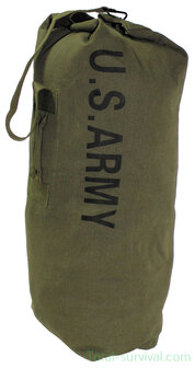 MFH US plunjezak, &quot;Duffle bag&quot; 1 draagriem en handvat, olijfgroen