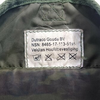 KL Landmacht veldtas hoofdbevestiging, Alice clips, woodland DPM