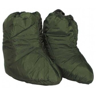 Britse leger Bivakschoenen / tentschoenen, Arctic, winddicht, olijfgroen