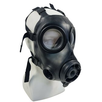 Avon FM-12 Volgelaatsmasker / Gasmasker met drinkslang, Dual EN-148 RD40, zwart
