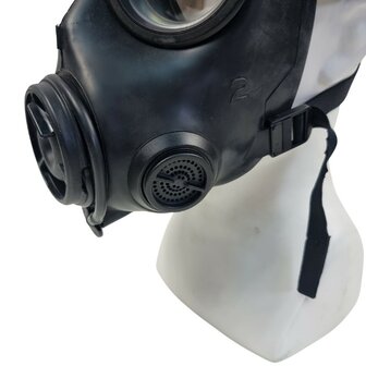 Avon FM-12 Volgelaatsmasker / Gasmasker met drinkslang, Dual EN-148 RD40, zwart
