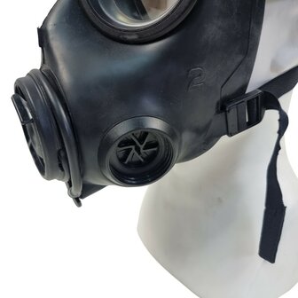 Avon FM-12 Volgelaatsmasker / Gasmasker met drinkslang, Dual EN-148 RD40, zwart