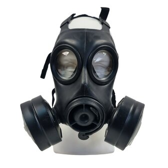 Avon FM-12 Volgelaatsmasker / Gasmasker met drinkslang, Dual EN-148 RD40, zwart