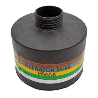HMAK M/05 - Scott CF32 NBC/CBRN combifilter (A2B2E2K2-P3 R D) met Stanag 40MM RD40 EN148-1 schroefdraad