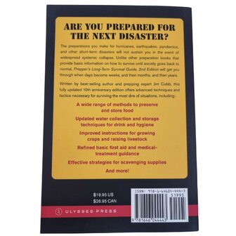 Preppers long-term survival guide handboek