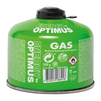 Optimus Gasbus 4-seizoenen, Propaan/Butaan/Isobutaan, 230g