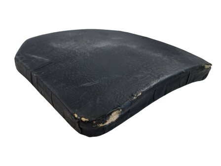 Italiaanse body armour SAPI plaat curved Level 4, 32 x 24 cm