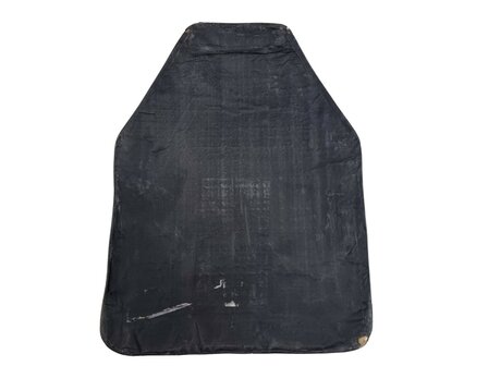 Italiaanse body armour SAPI plaat curved Level 4, 32 x 24 cm
